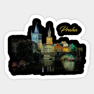 Prague Sticker